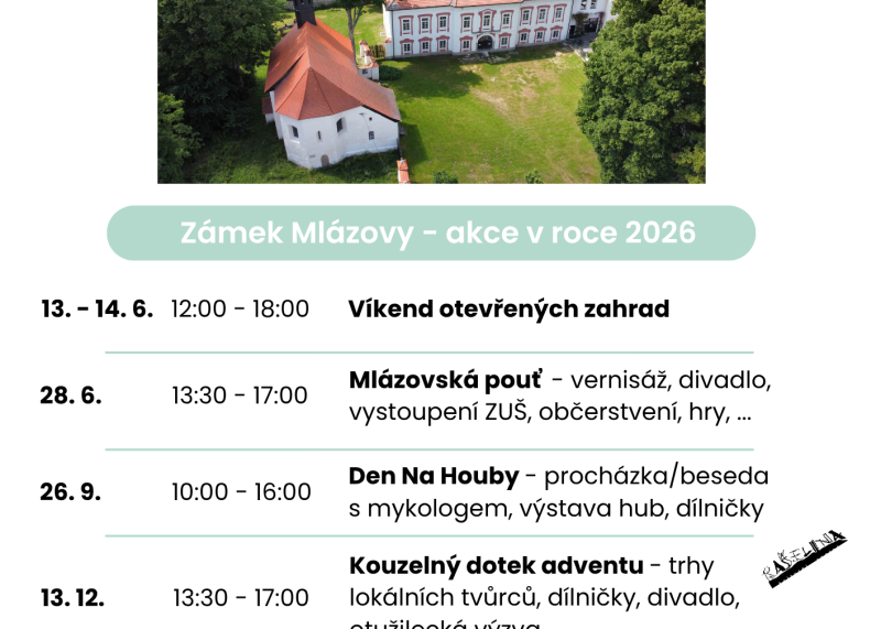 Naše akce v roce 2026