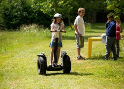 Segway rides in the park