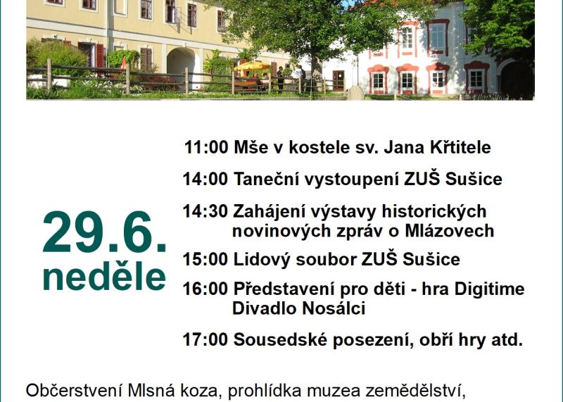 Mlázovská pouť 2025