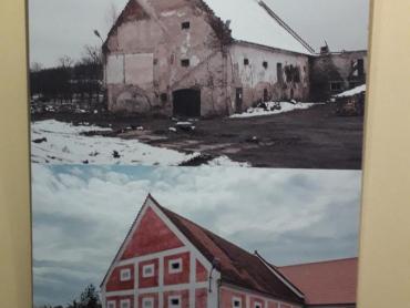 srovnávací fotografie rok 2001/ rok 2021