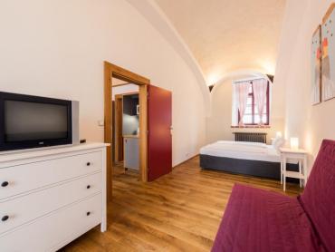 apartmán 11 - jedna ze dvou ložnic