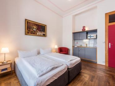 studio 24 - lze objednat i jako jednolůžkový pokoj