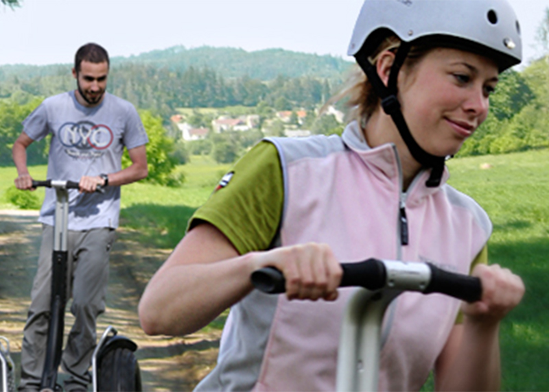 Segway – projížďky zámeckým parkem