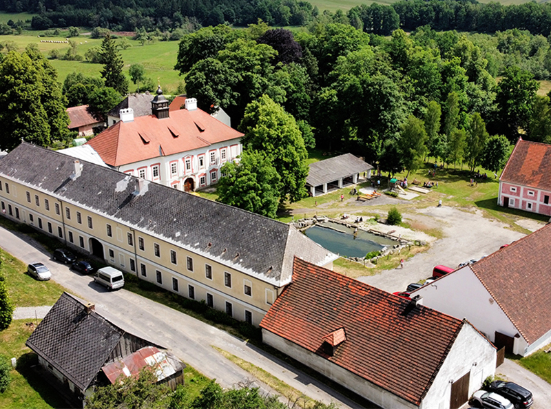 The castle and its surroundings