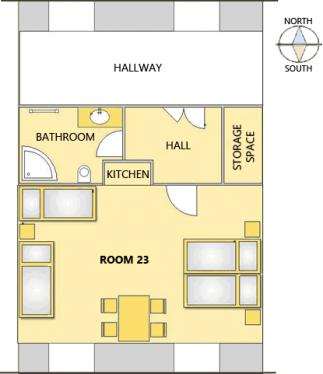 Room 23 layout