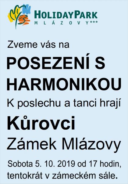 posezení s harmonikou Mlázovy zámek